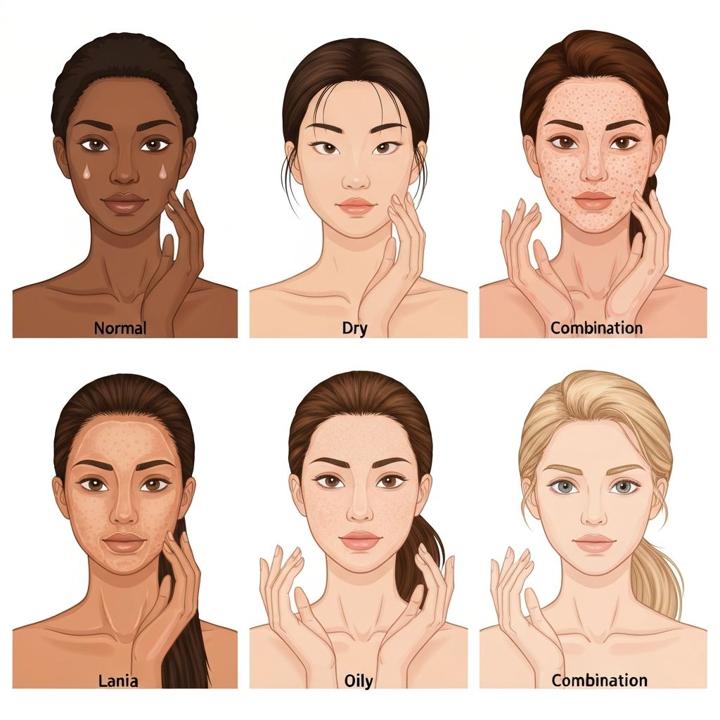 Different skin types